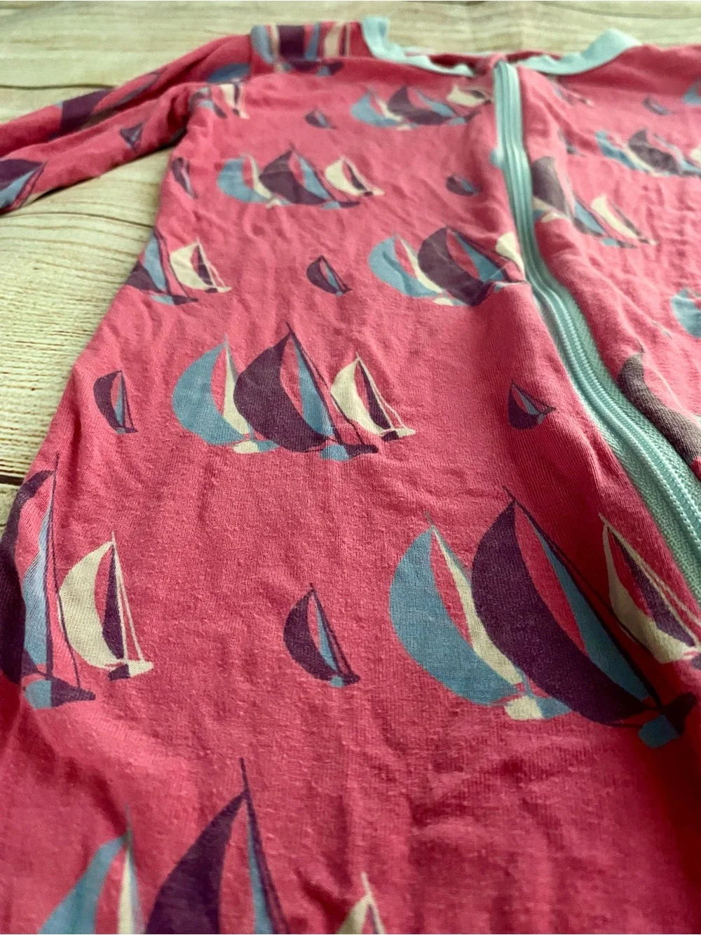 Kickee Pants Sailboat Footie